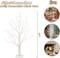 Christmas Decorations Indoor, 2 FT Birch Tree with LED Lights, Fairy Light Spirit Tree for Christmas Decor, Warm White Lighted Birch Tree for Home Decor Indoor, Battery Powered, Timer (2PK)